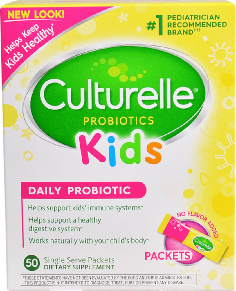 Kids Daily Probiotic -- 50 Packets (Пакеты ) Culturelle