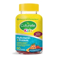 Детский Мультивитамин с Пробиотиками - 60 жевательных конфет - Culturelle Culturelle