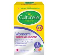 Women's Wellness Probiotic -- 30 Chewable Tablets (Жевательные таблетки) Culturelle