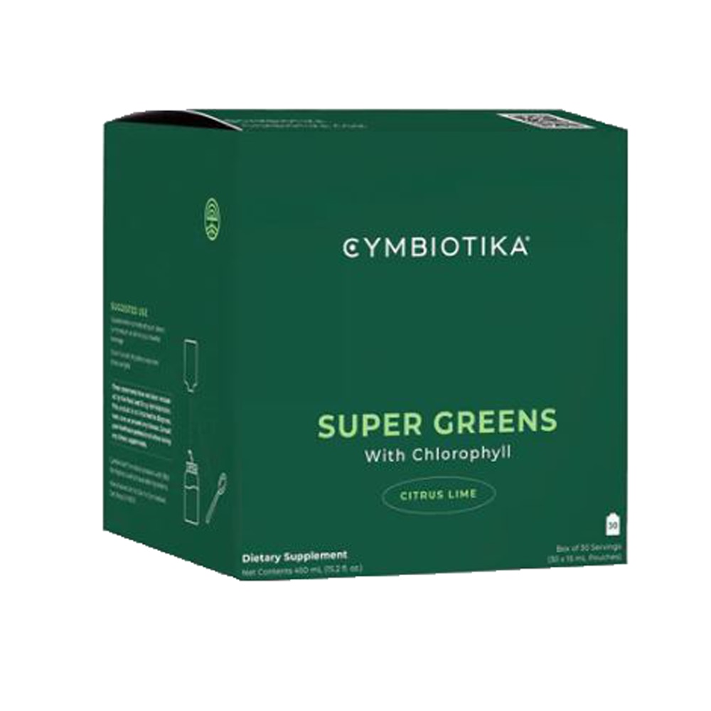 Super Greens with Chlorophyll Citrus Lime -- 30 Servings (Порции) Cymbiotika