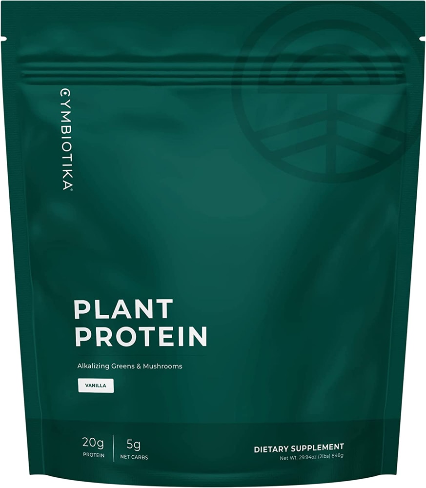 Plant Protein Powder (Порошок) Vanilla -- 30 oz (Унции) Cymbiotika