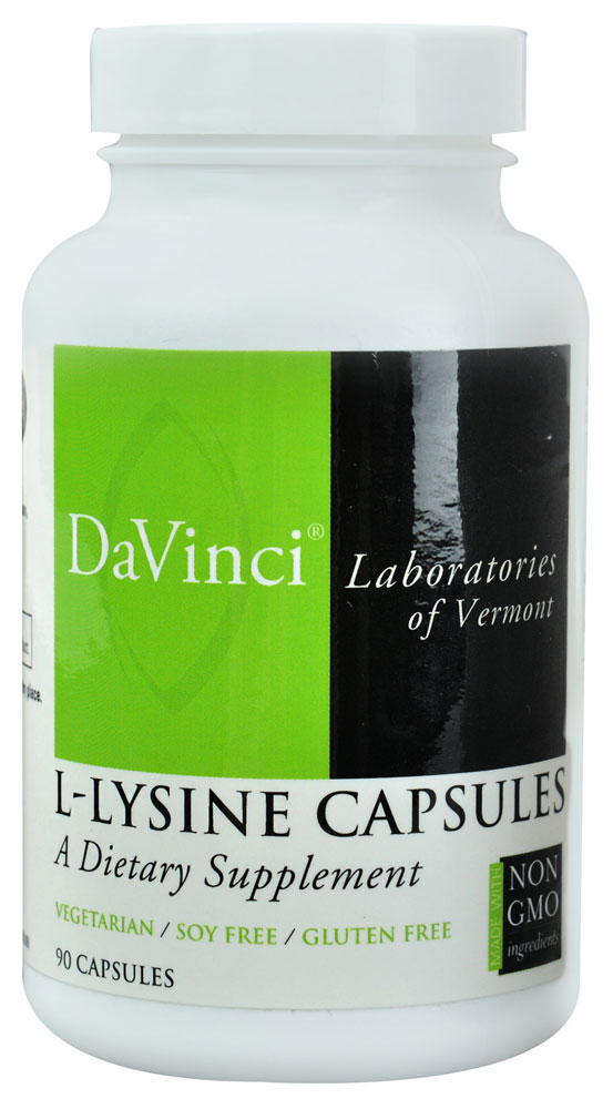 L-Lysine Capsules (Капсулы) -- 90 Capsules DaVinci