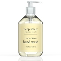 Deep Steep Premium Beauty Классический жидкий крем для мытья рук с лимоном -- 17,6 жидких унций Deep Steep