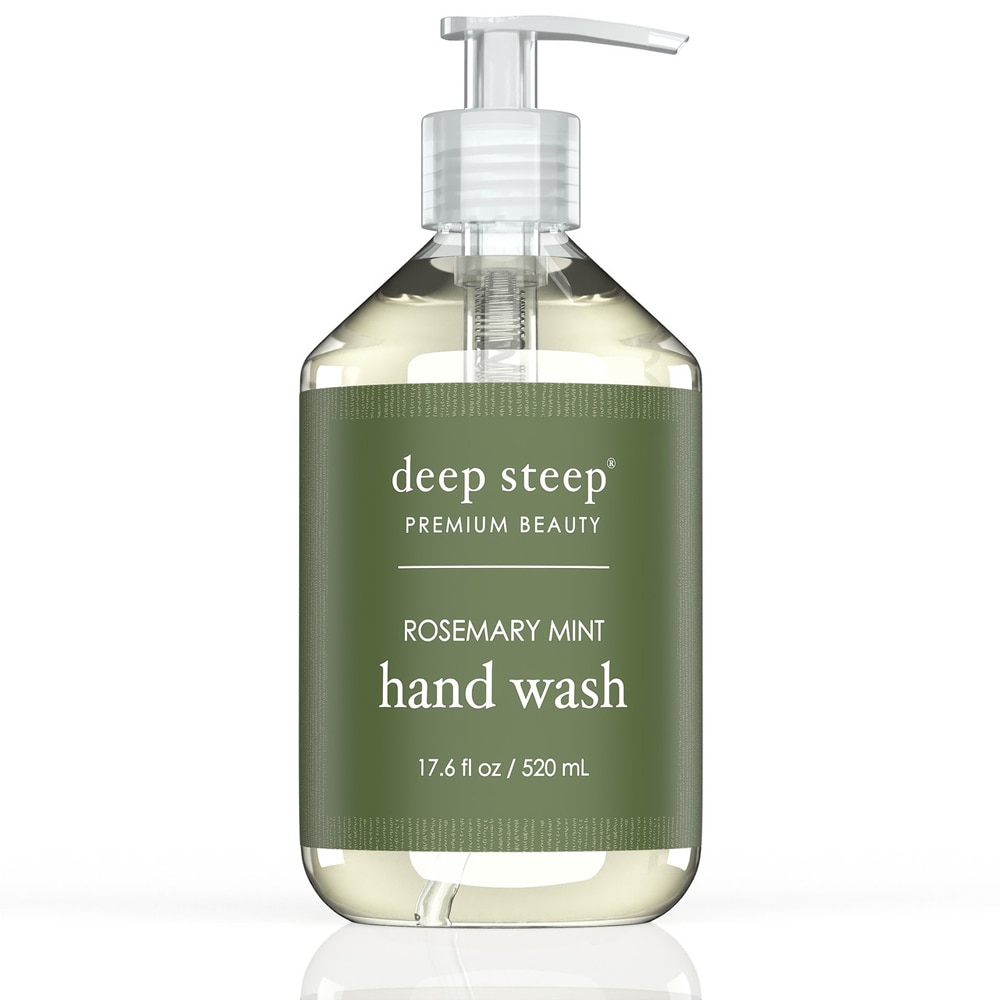 Deep Steep Premium Beauty Классическое жидкое средство для мытья рук с розмарином и мятой -- 17,6 жидких унций Deep Steep