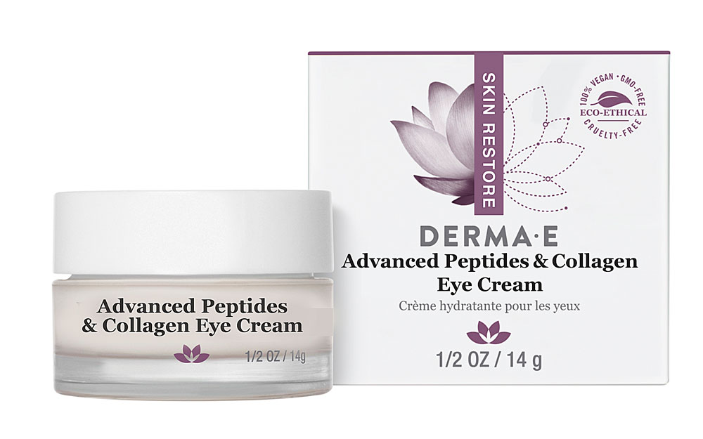 Derma E Advanced Peptides &amp; Коллагеновый крем для глаз — 0,5 унции Derma E