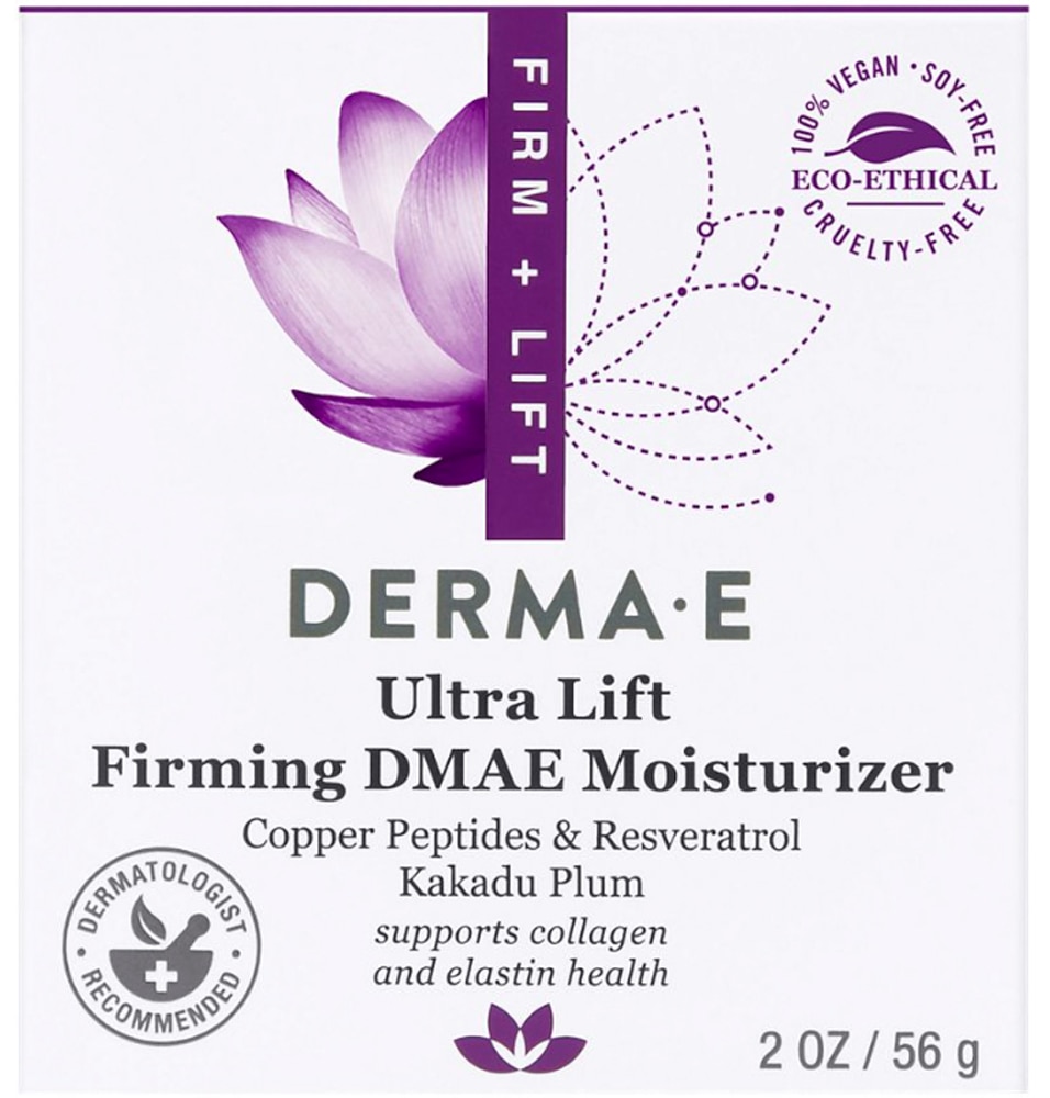 Derma E Укрепляющий увлажняющий крем с ДМАЭ – 2 унции Derma E