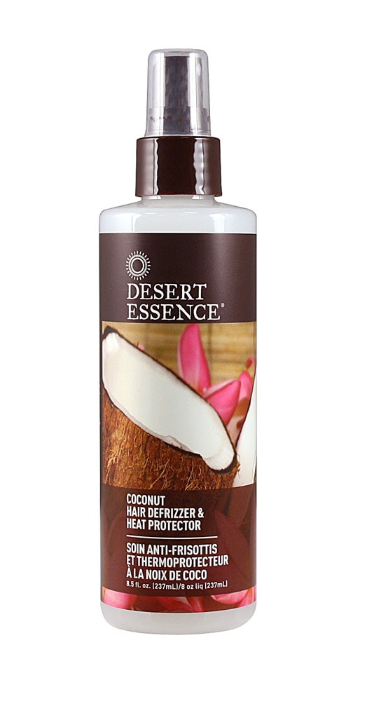 Кокосовое средство для размораживания волос и теплозащиты — 8,5 жидких унций Desert Essence