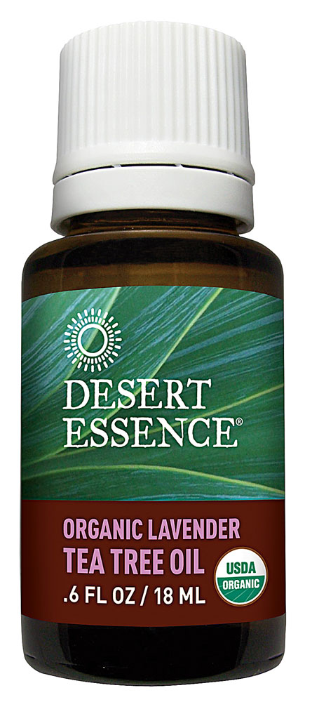 Органическое масло лаванды и чайного дерева Desert Essence -- 0,6 жидких унций Desert Essence
