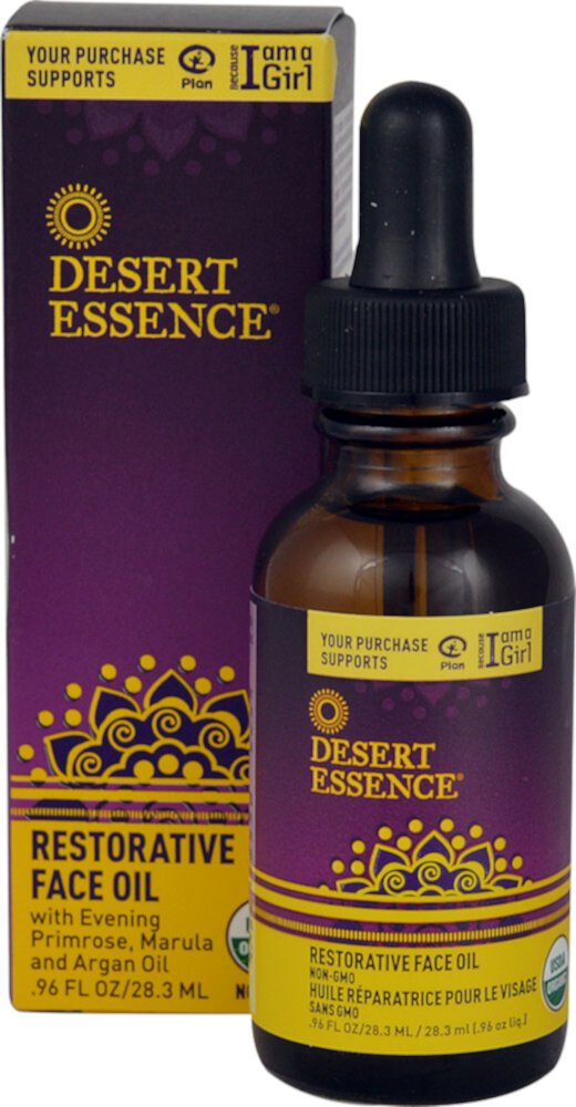 Восстанавливающее масло для лица Desert Essence -- 0,96 жидких унций Desert Essence