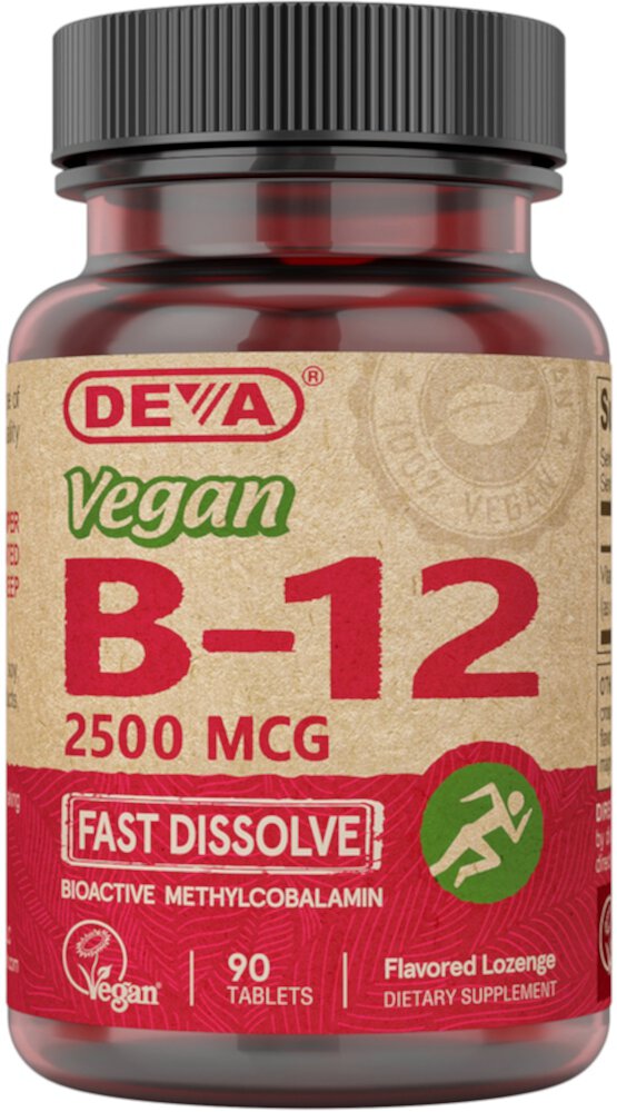 Дева Веган B12 - 90 таблеток Deva