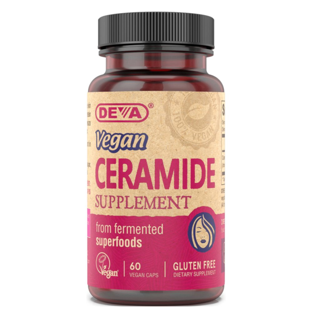 Vegan Ceramide Skin Support -- 60 Vegan Capsules (Веганские капсулы) Deva