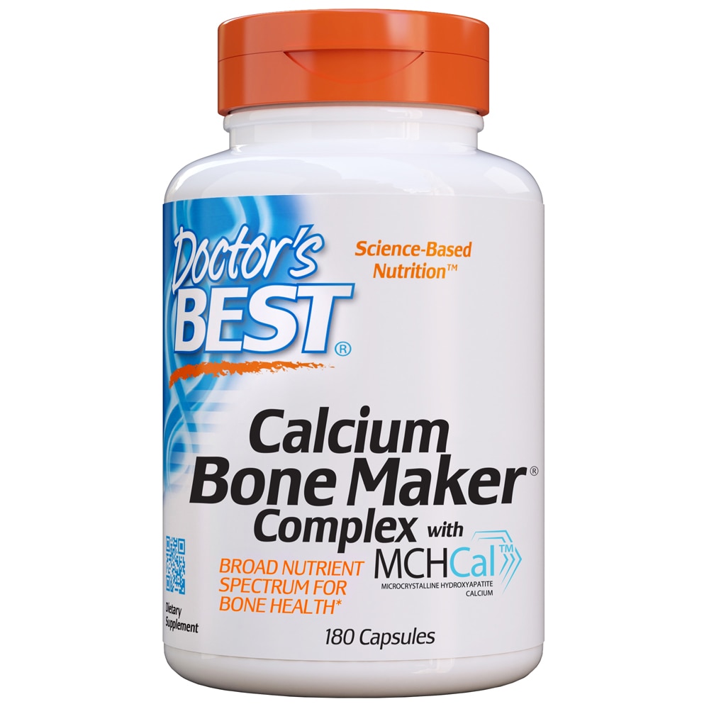 Calcium Bone Maker® Complex with MCH-Cal™ -- 180 Capsules (Капсулы) Doctor's Best