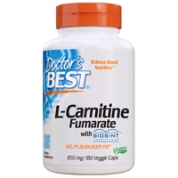 L-Carnitine Fumarate -- 180 Veggie Caps (Вегетарианские капсулы) Doctor's Best