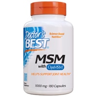 MSM с OptiMSM® - 1000 мг - 180 капсул - Doctor's Best Doctor's Best