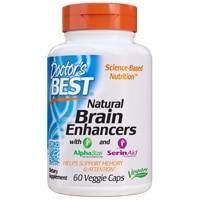 Natural Brain Enhancers -- 60 Veggie Caps (Вегетарианские капсулы) Doctor's Best