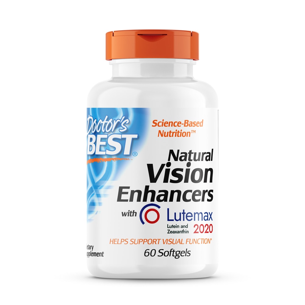 Natural Vision Enhancers with Lutemax 2020 -- 60 Softgels (Мягкие капсулы) Doctor's Best