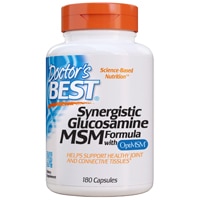 Doctor's Best Synergetic Glucosamine/MSM Formula -- 180 капсул Doctor's Best
