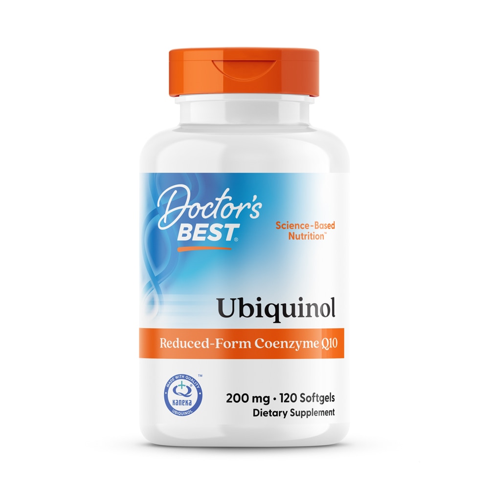 Ubiquinol Featuring Kaneka's QH™ - 200 мг - 120 мягких капсул - Doctor's Best Doctor's Best