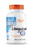 Ubiquinol Featuring Kaneka's QH™ - 200 мг - 120 мягких капсул - Doctor's Best Doctor's Best