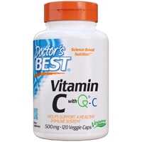 Витамин С с Q® - C - 500 мг - 120 растительных капсул - Doctor's Best Doctor's Best
