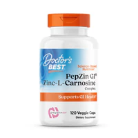Комплекс Zinc Carnosine от Doctor's Best - 120 растительных капсул Doctor's Best