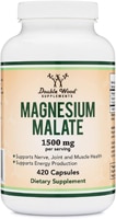 Магний Малат - 1500 мг - 420 Капсул - Double Wood Supplements Double Wood Supplements