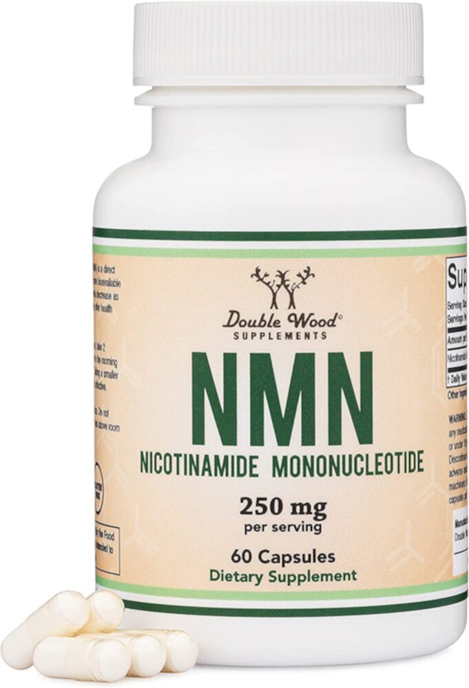 NMN Никотинамидмононуклеотид - 250 мг - 60 капсул Double Wood Supplements