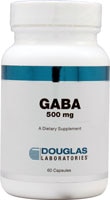 GABA -- 500 mg - 60 Capsules (Капсулы) Douglas Laboratories