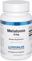 Melatonin -- 3 mg - 60 Vegetarian Capsules (Вегетарианские капсулы) Douglas Laboratories