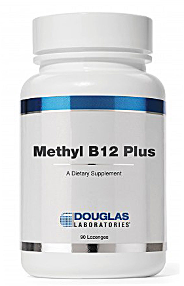 Methyl B12 Plus -- 90 Lozenges (Пастилки) Douglas Laboratories