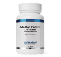 Methyl Folate -- 1000 mcg Metafolin - 60 Tablets (Таблетки) Douglas Laboratories