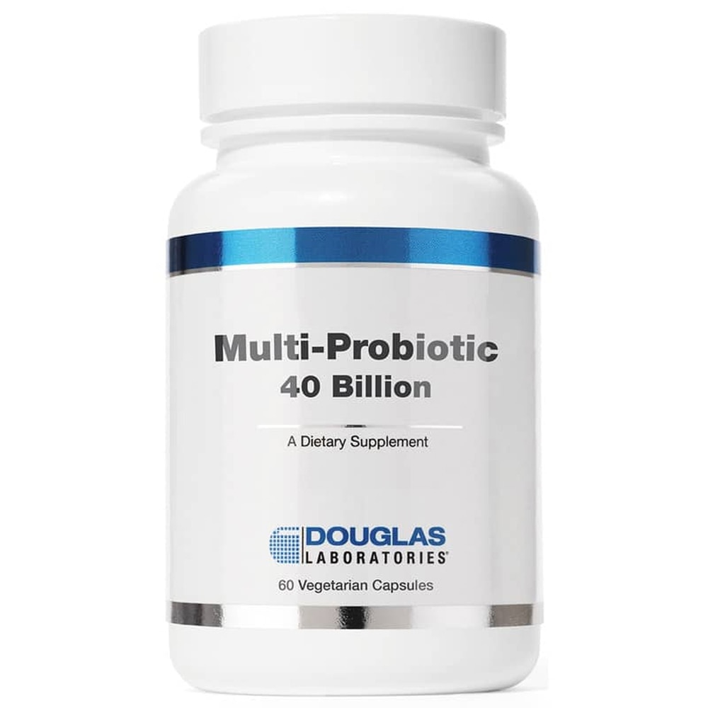 Multi-Probiotic -- 40 billion - 60 Vegetarian Acid-Resistant Capsules (Капсулы) Douglas Laboratories