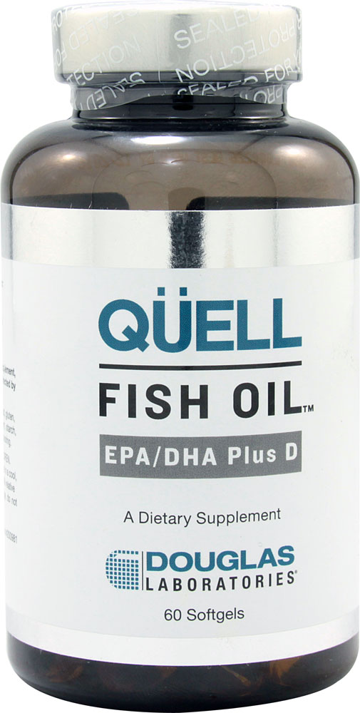 Douglas Laboratories Quell Fish Oil EPA DHA Plus D — 60 мягких капсул Douglas Laboratories