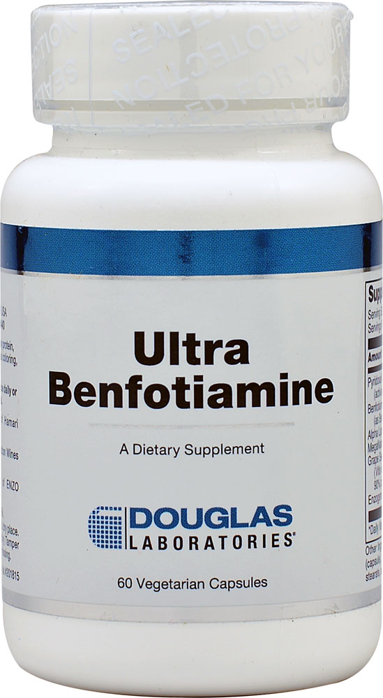 Douglas Laboratories Ultra Benfotiamine — 60 вегетарианских капсул Douglas Laboratories