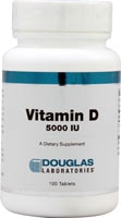 Витамин D - 5000МЕ - 100 таблеток - Douglas Laboratories Douglas Laboratories