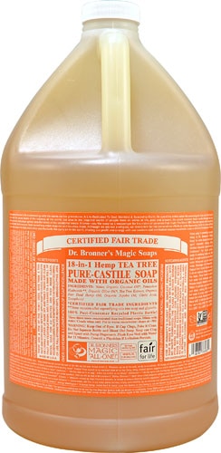 Жидкое мыло Dr. Bronner's Pure Castile с конопляным чайным деревом - 1 галлон Dr. Bronner's