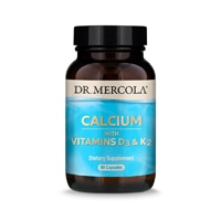 Кальций Dr. Mercola с витаминами D3 и K2 — 90 капсул Dr. Mercola