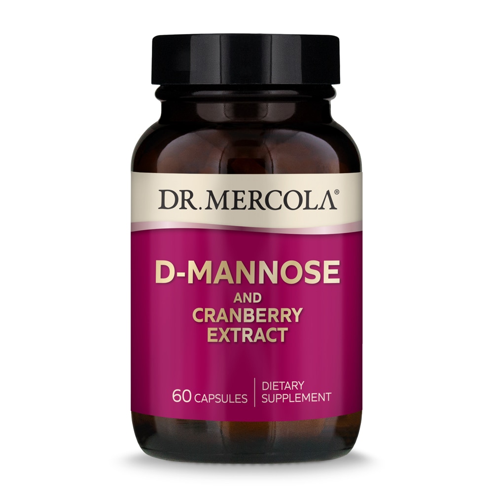 D-Mannose and Cranberry Extract -- 60 Capsules (Капсулы) Dr. Mercola