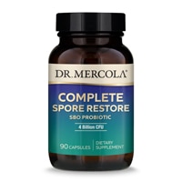 Dr. Mercola Complete Spore Restore — 4 миллиарда КОЕ — 90 капсул Dr. Mercola