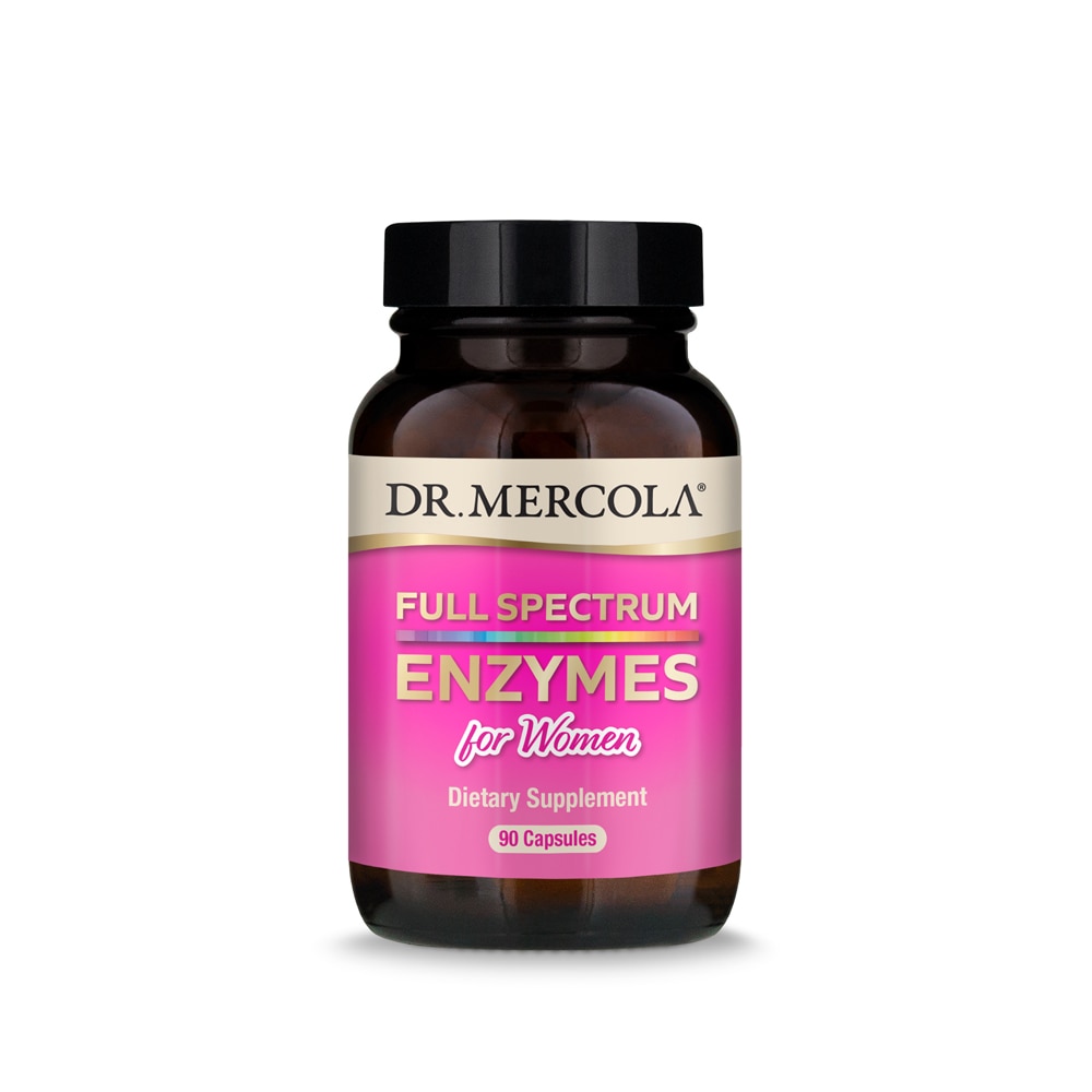 Full Spectrum Enzymes for Women -- 90 Capsules (Капсулы) Dr. Mercola