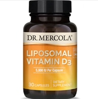 Липосомальный Витамин D3 - 5000 МЕ - 90 капсул - Dr. Mercola Dr. Mercola