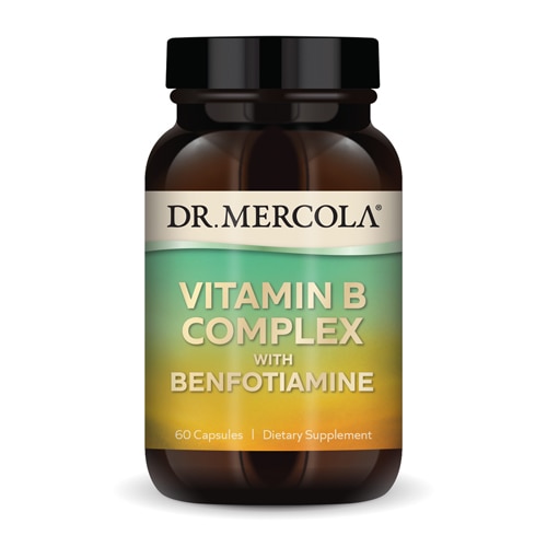 Витаминный комплекс группы B с бенфотиамином - 60 капсул Dr. Mercola