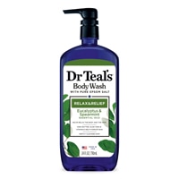 Body Wash with Pure Epsom Salt - Relax & Relief Eucalyptus -- 24 fl oz Dr Teal's