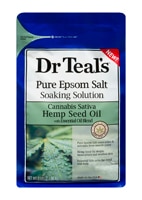 Чистый раствор для замачивания английской соли — масло семян конопли — 3 фунта Dr Teal's