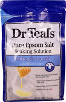 Доктор Тил'с Soften &amp; Nourish Pure Epsom Salt Soaking Solution with Milk &amp; Мед - 3 фунта Dr. Teal's