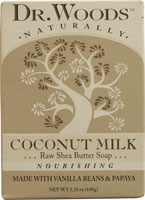 Мыло Naturally с питательным кокосовым молоком — 5,25 унции Dr. Woods