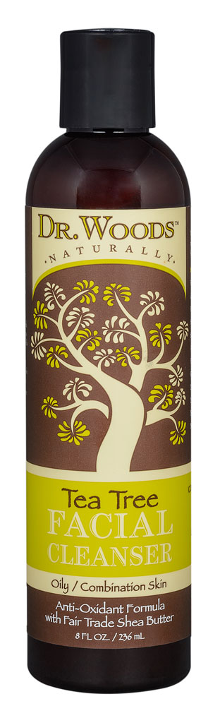 Натуральное очищающее средство для лица «Чайное дерево» — 8 жидких унций Dr. Woods
