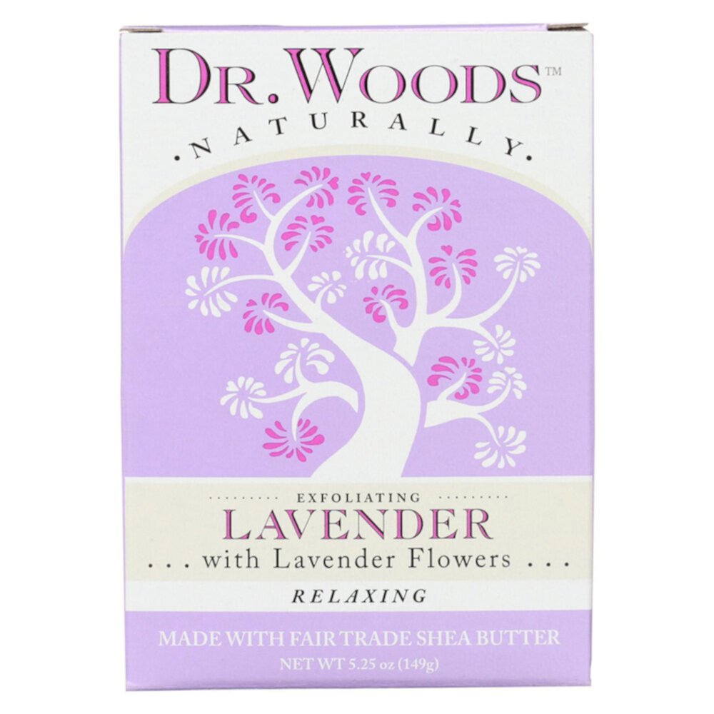 Naturally Bar Soap Relaxing Lavender -- 5.25 oz Dr. Woods