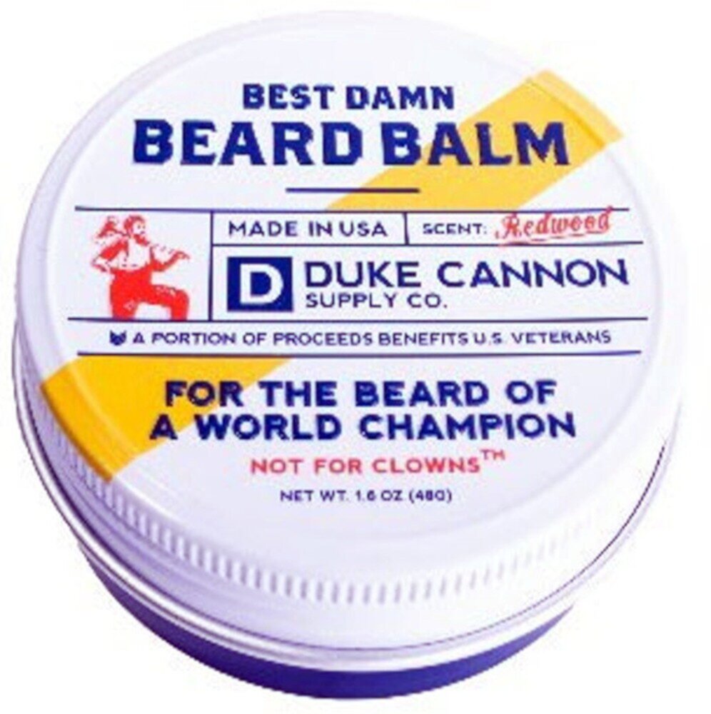 Бальзам для бороды Duke Cannon Best Damn Beard Balm Redwood — 1,6 унции DUKE CANNON