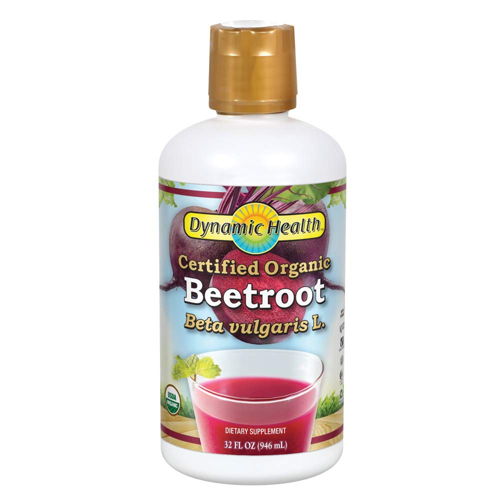 Beetroot Juice Certified Organic -- 16 fl oz (Жидкие унции) Dynamic Health